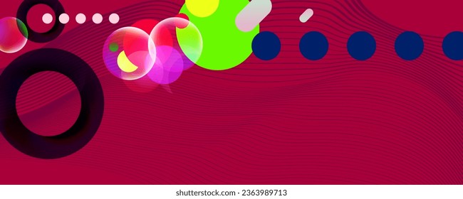 Background color burgundy brod shade Abstract background futuristic elements on Classic Blue color banner blue gradient texture with lines