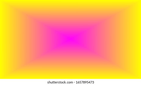 Background color gradient blur texture with x shadow. Blurred yellow and pink for wallpapers, covers, banners, illustrations, etc