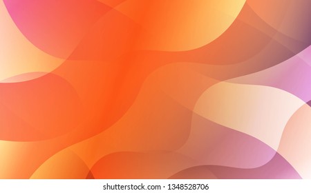 Background With Color Gradient Geometric Shape. For Business Presentation Wallpaper, Flyer, Cover. Vector Illustration with Color Gradient