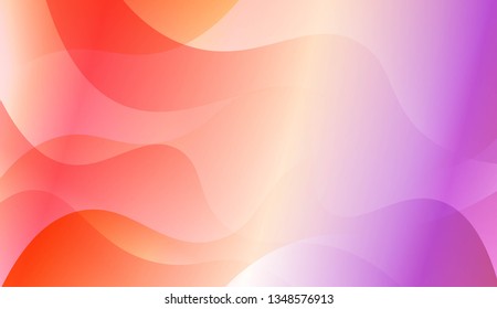 Background With Color Gradient Geometric Shape. For Business Presentation Wallpaper, Flyer, Cover. Vector Illustration with Color Gradient