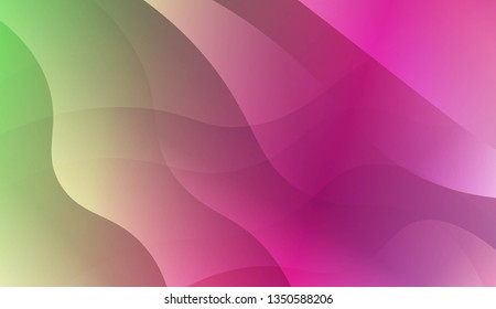 Background With Color Gradient Geometric Shape. For Business Presentation Wallpaper, Flyer, Cover. Vector Illustration with Color Gradient