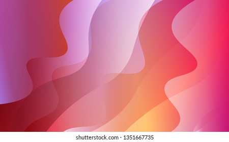 Background With Color Gradient Geometric Shape. For Business Presentation Wallpaper, Flyer, Cover. Vector Illustration with Color Gradient