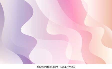 Background With Color Gradient Geometric Shape. For Business Presentation Wallpaper, Flyer, Cover. Vector Illustration with Color Gradient