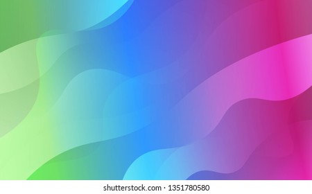 Background With Color Gradient Geometric Shape. For Business Presentation Wallpaper, Flyer, Cover. Vector Illustration with Color Gradient
