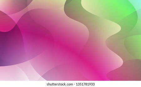 Background With Color Gradient Geometric Shape. For Business Presentation Wallpaper, Flyer, Cover. Vector Illustration with Color Gradient