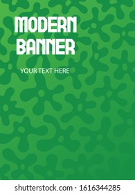 Background color green gradient pattern. Geometric doodle drawn by hand, cool simple trends, minimal  background design.