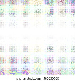 Background color halftone image
