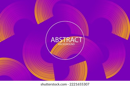 Color de fondo con círculo de línea. Muchos colores. Vector eps10