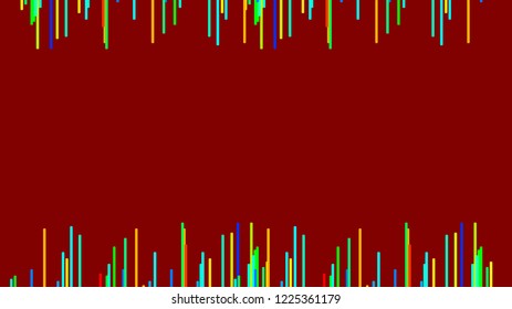 Background with color lines.