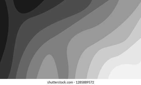Background with color lines. Curve gray wave vector template. An elegant bright illustration. Brand-new design for your ads, poster, banner and web sites.