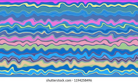 Background with color lines. Different shades and thickness.