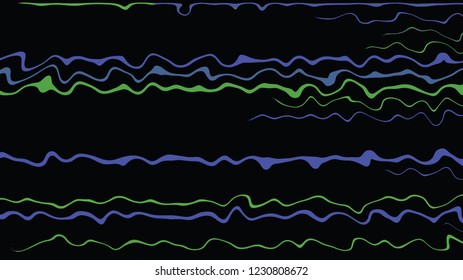 Background with color lines. Different shades and thickness.