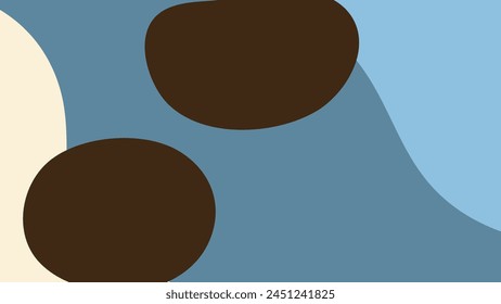 Background with color lines. Different shades and thickness. Abstract pattern. Vector illustration in a flat style