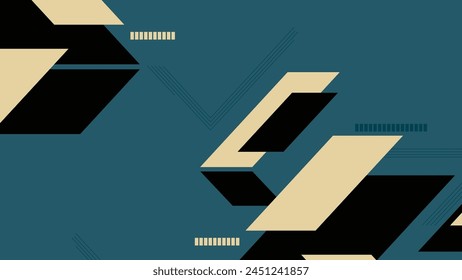 Background with color lines. Different shades and thickness. Abstract pattern. Vector illustration in a flat style