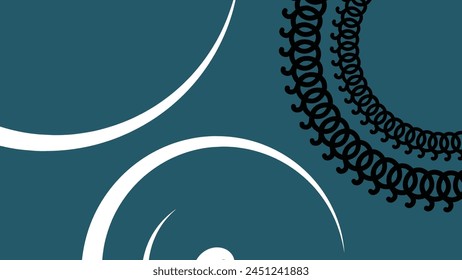 Background with color lines. Different shades and thickness. Abstract pattern. Vector illustration in a flat style