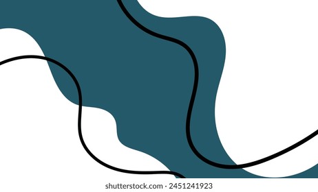 Background with color lines. Different shades and thickness. Abstract pattern. Vector illustration in a flat style