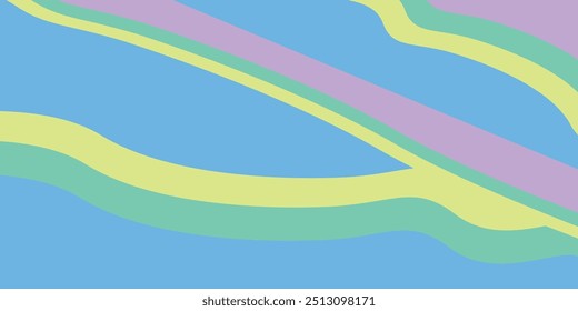 Background with color lines Different shades and thicknesses