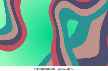 Plano de fundo com linhas de cor com diferentes tons e espessura. Padrão abstrato.