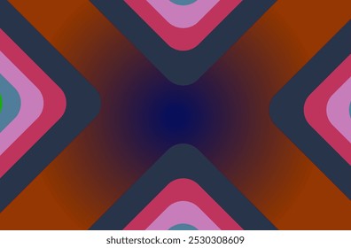 Plano de fundo com linhas de cor com diferentes tons e espessura. Padrão abstrato.