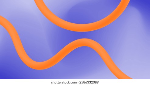 Background with color lines Different shades and thickness Abstract pattern