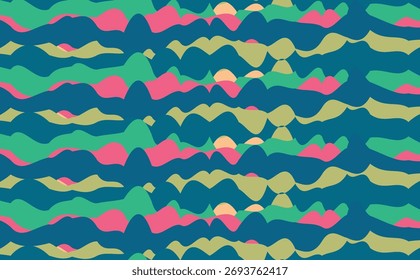 Background with color lines. Different shades and thickness. Abstract pattern.	