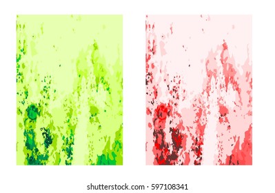 Background. Color scratched crazy image suitable as a backdrop for your graphics. The image is in two variants,choose colors to match your mood.