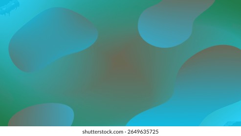Fundo com forma de cor Tons de azul e marrom e espessura Padrão abstrato