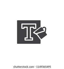 Background color vector icon. filled flat sign for mobile concept and web design. filling background simple solid icon. Symbol, logo illustration. Pixel perfect vector graphics