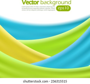 Background with color waves