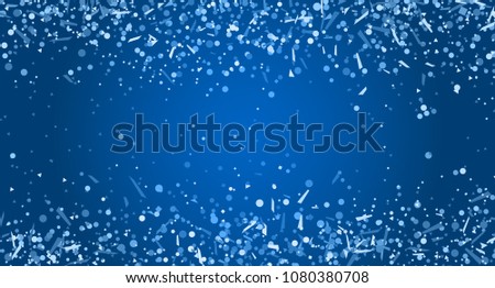 Background with colored confetti on dark. Pattern for design. Print for polygraphy, posters, textiles. Greeting cards. Explosion. Firework