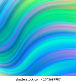 
Hintergrund der farbigen gekrümmten Linien Vektorabstraktion