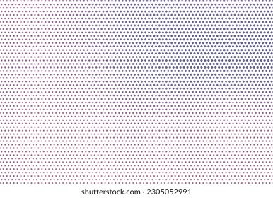 Background with colored dots in the style of comics. Halftone effect. Vector illustration