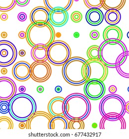 Background of colored geometric shapes