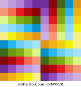 background of colored squares in different shades