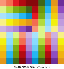 background of colored squares in different shades
