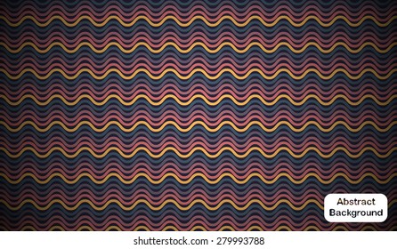 Background with colored waves