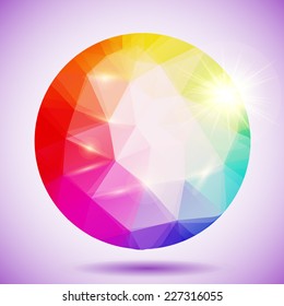 Background of colorful abstract compositions for your design and business