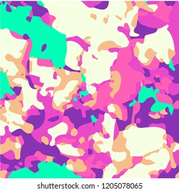 background with colorful abstract modern pattern in grunge style
