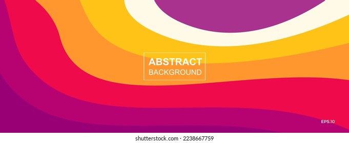 Diseño de concepto de flujo de onda abstracto de fondo