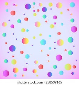background of colorful balloons