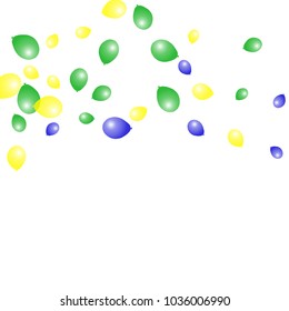 Background with Colorful balloons. Simple Feminine Pattern for Card, Invitation, Print. Trendy Decoration with Beautiful balloons. 
