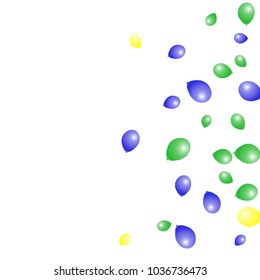 Background with Colorful balloons. Simple Feminine Pattern for Card, Invitation, Print. Trendy Decoration with Beautiful balloons. 
