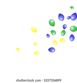 Background with Colorful balloons. Simple Feminine Pattern for Card, Invitation, Print. Trendy Decoration with Beautiful balloons. 
