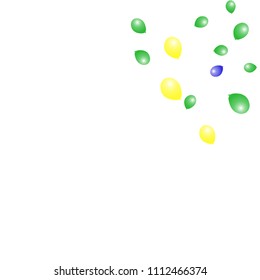 Background with Colorful balloons. Simple Feminine Pattern for Card, Invitation, Print. Trendy Decoration with Beautiful balloons. 