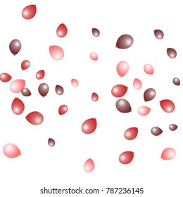 Background with Colorful balloons. Simple Feminine Pattern for Card, Invitation, Print. Trendy Decoration with Beautiful balloons. 