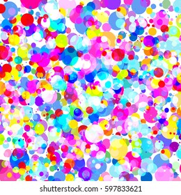 Background of colorful balls