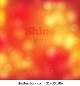 Background with colorful bokeh
