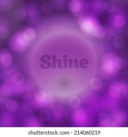 Background with colorful bokeh