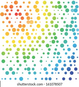 background with colorful circles