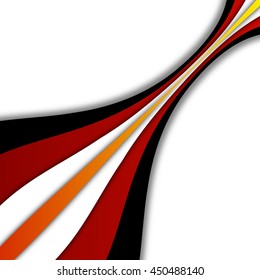 background of colorful curved lines